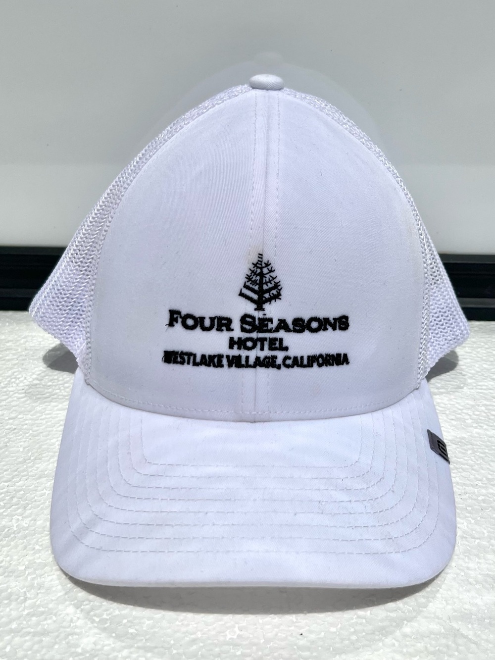 Travis Mathew Four Seasons Hotel Westlake Village Golf Hat Cap Adjustable White